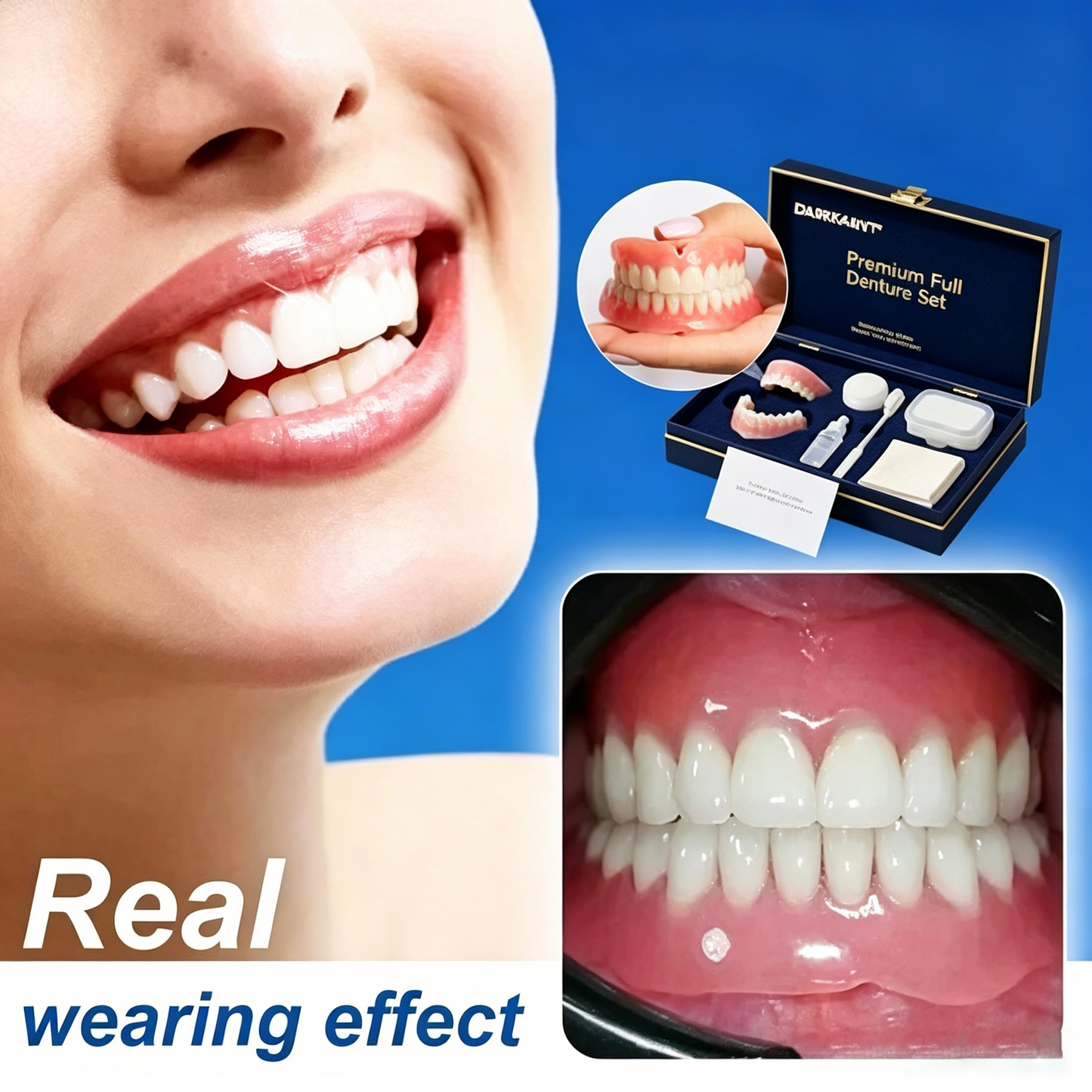 Custom-Fit Dentures - Designed for Comfort and a Natural-Looking Smile