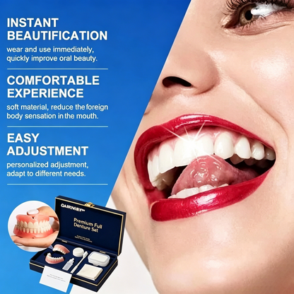 Custom-Fit Dentures - Designed for Comfort and a Natural-Looking Smile
