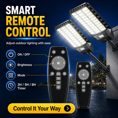⏰Last Day Promotion 50% OFF - Ultra Bright Solar Led Street Light System