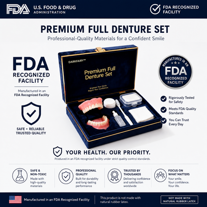 Custom-Fit Dentures - Designed for Comfort and a Natural-Looking Smile