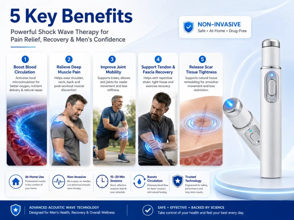 Advanced AcousticTherapy Device - RestoreCore Vitality & RelieveDeep Discomfort