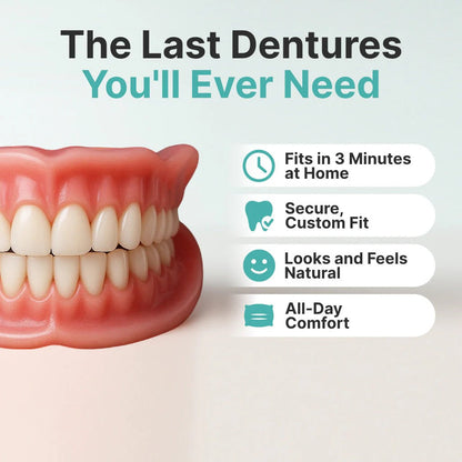 Custom-Fit Dentures - Designed for Comfort and a Natural-Looking Smile