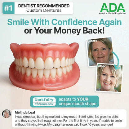 Custom-Fit Dentures - Designed for Comfort and a Natural-Looking Smile