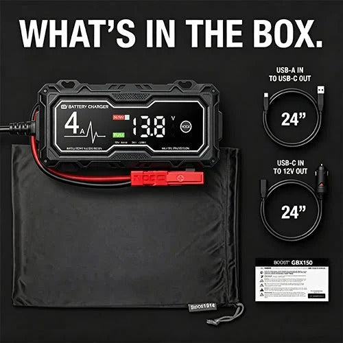 🔌GBX155 4250A Jump Starter -10L Gas/8L Diesel, Smart Charger & Power Bank – FREE SHIPPING 💥