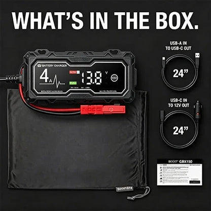 🔌GBX155 4250A Jump Starter -10L Gas/8L Diesel, Smart Charger & Power Bank – FREE SHIPPING 💥