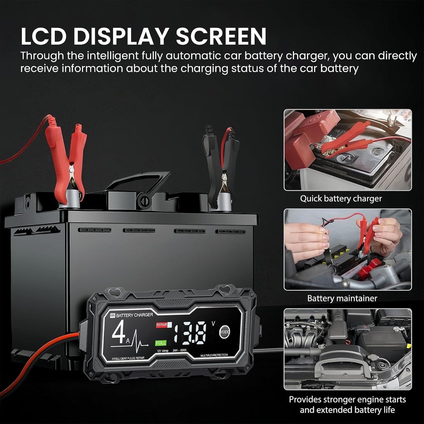 🔌GBX155 4250A Jump Starter -10L Gas/8L Diesel, Smart Charger & Power Bank – FREE SHIPPING 💥
